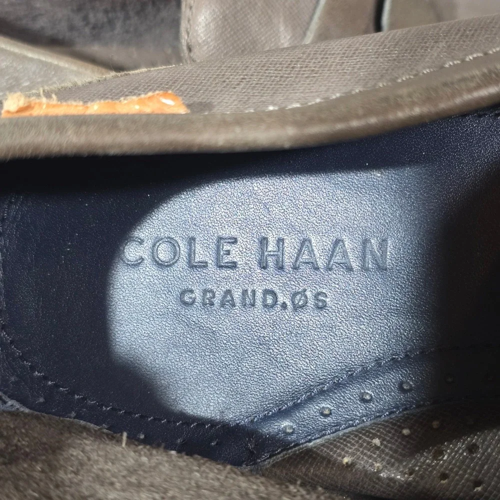 Cole Haan Mens Driving Moccasins Loafers Grand OS Size 11 M Brown Leather‎